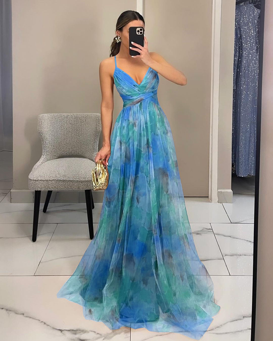 Women's Floral Maxi Dress for Effortless Summer Style
