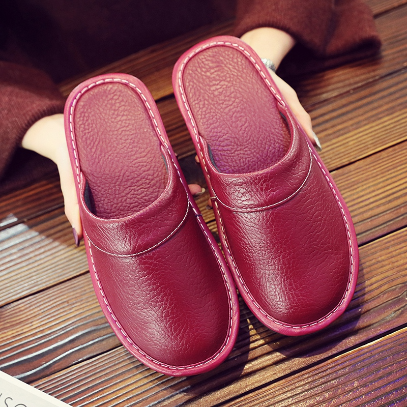 Men's Leather Slippers – Stylish Comfort