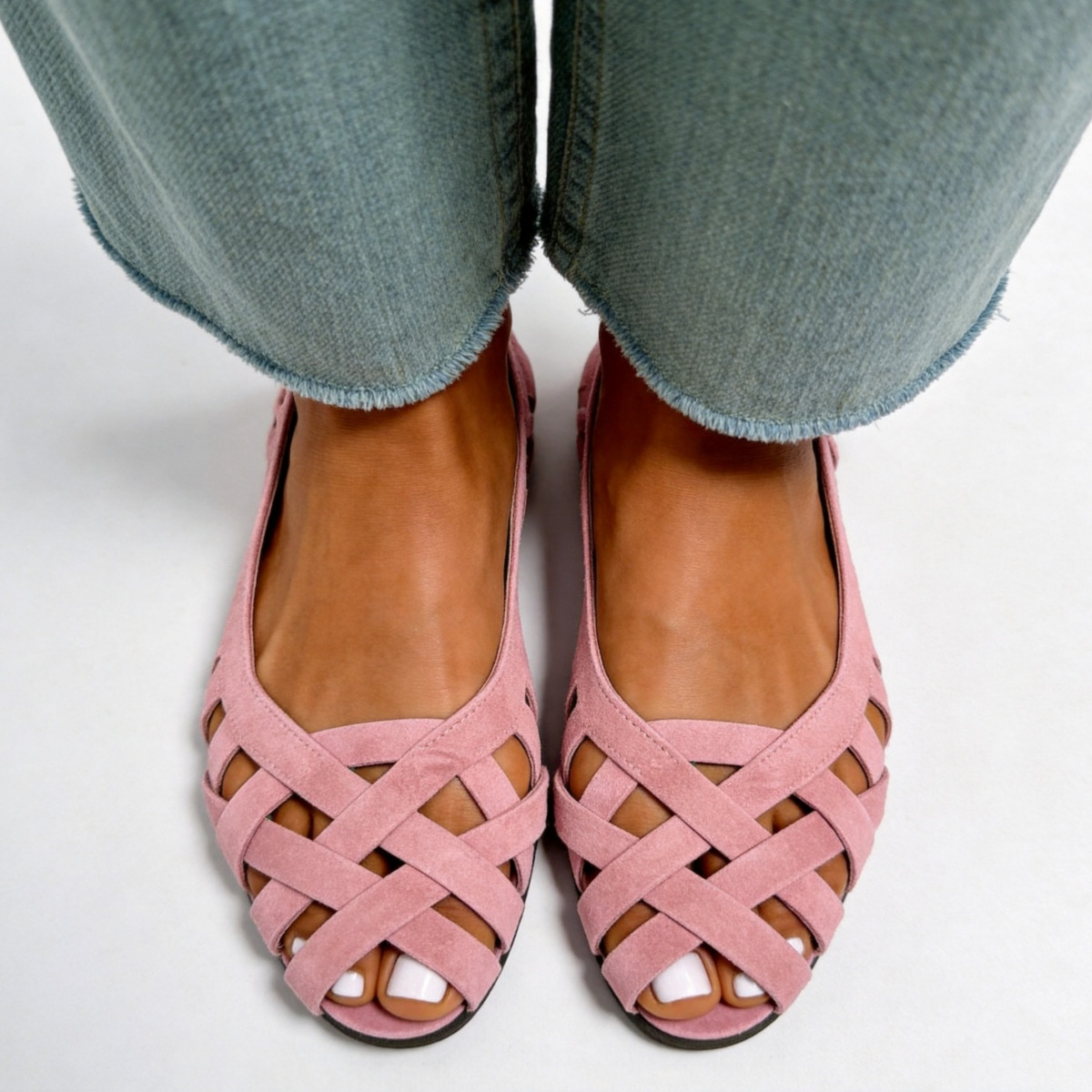 Women's Boho Sandals with Braided Straps
