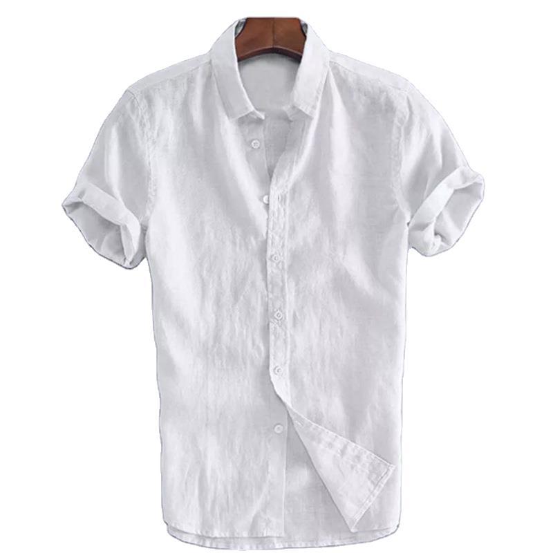 Men's Casual Short-Sleeved Shirt