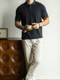 Mens Short Sleeve Polo Shirt with Modern Fit