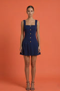 Women's Button Skort Dress