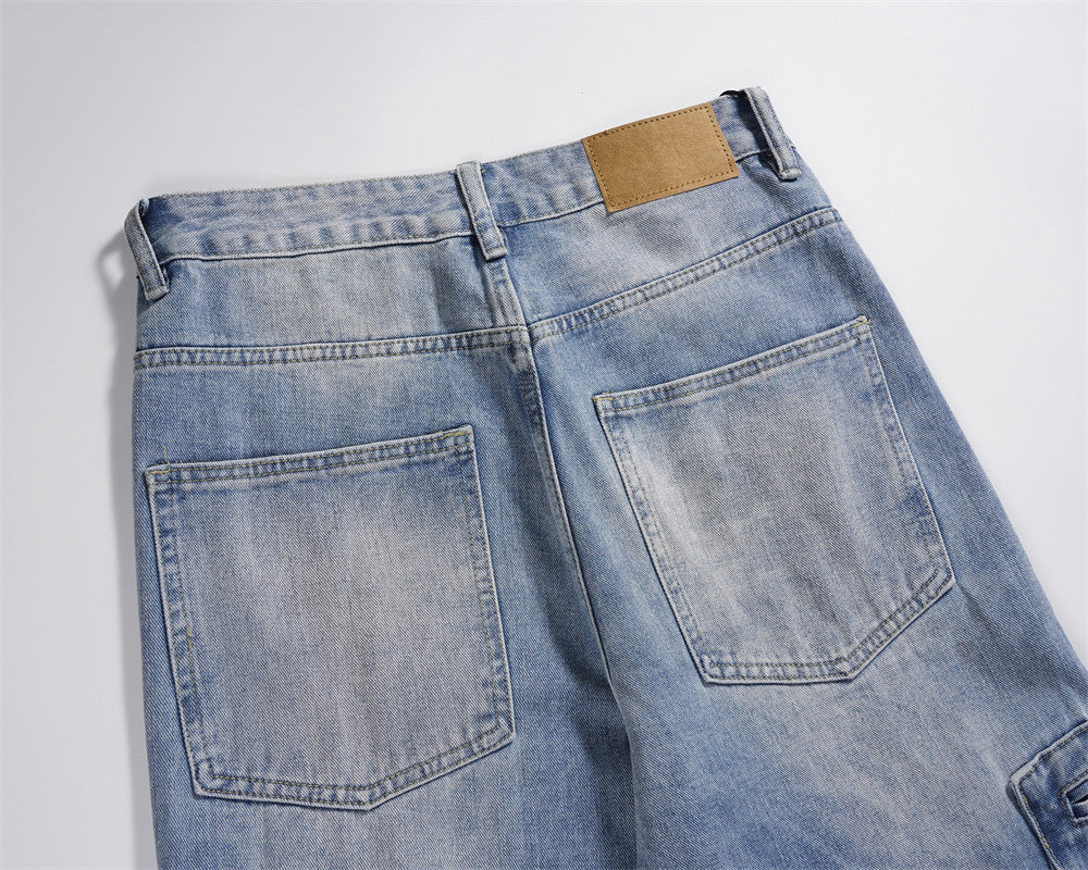 Men's Denim Work Jeans for Everyday Comfort