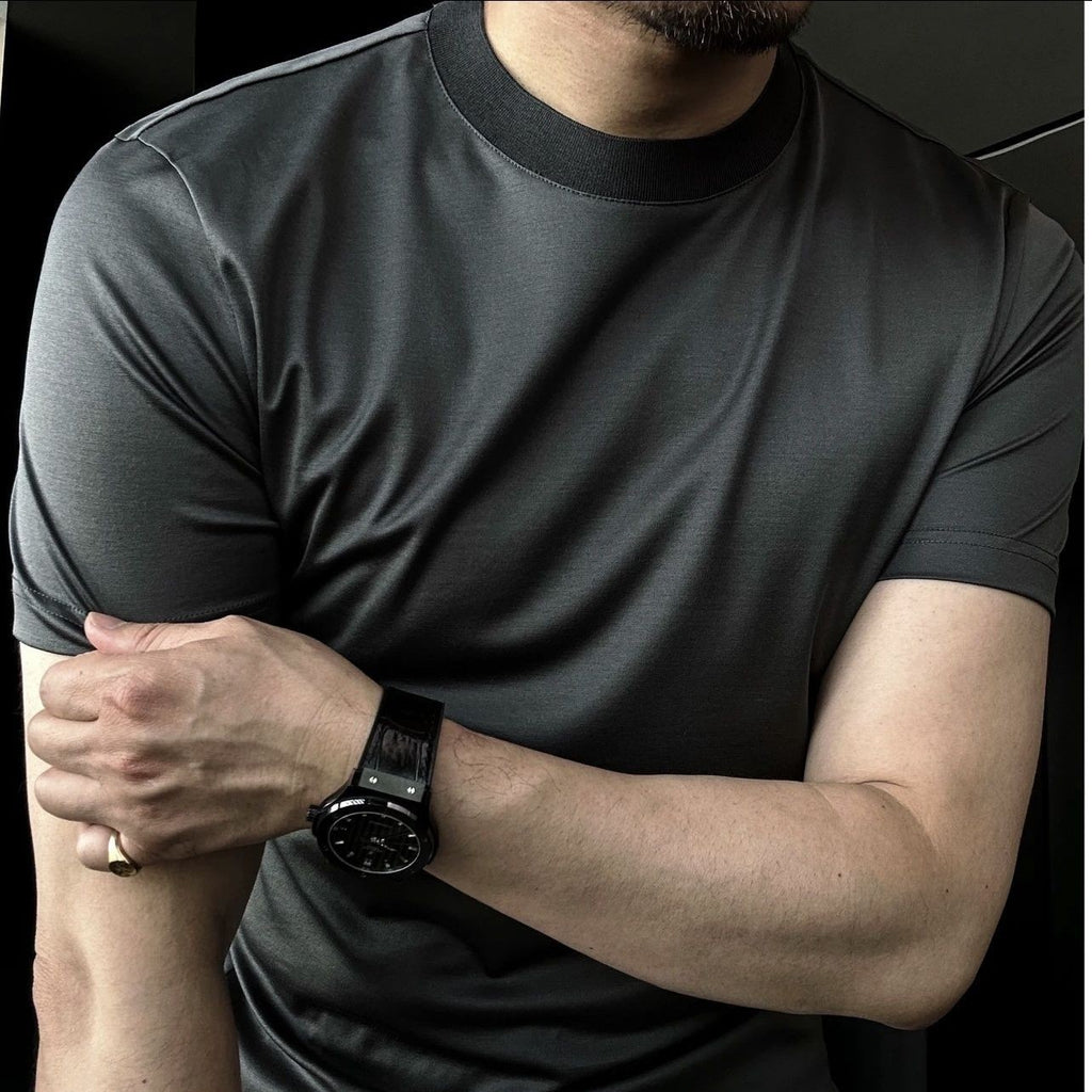 Men's Short Sleeve Round Neck T-Shirt