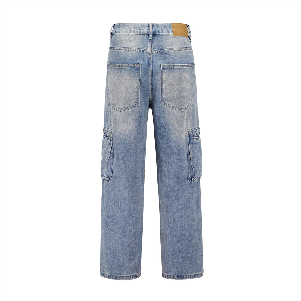 Men's Denim Work Jeans for Everyday Comfort