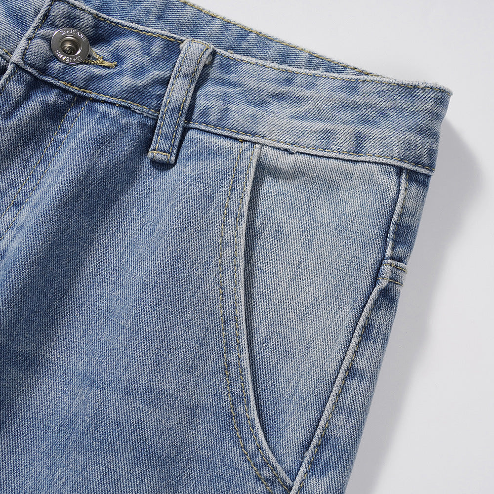 Men's Denim Work Jeans for Everyday Comfort