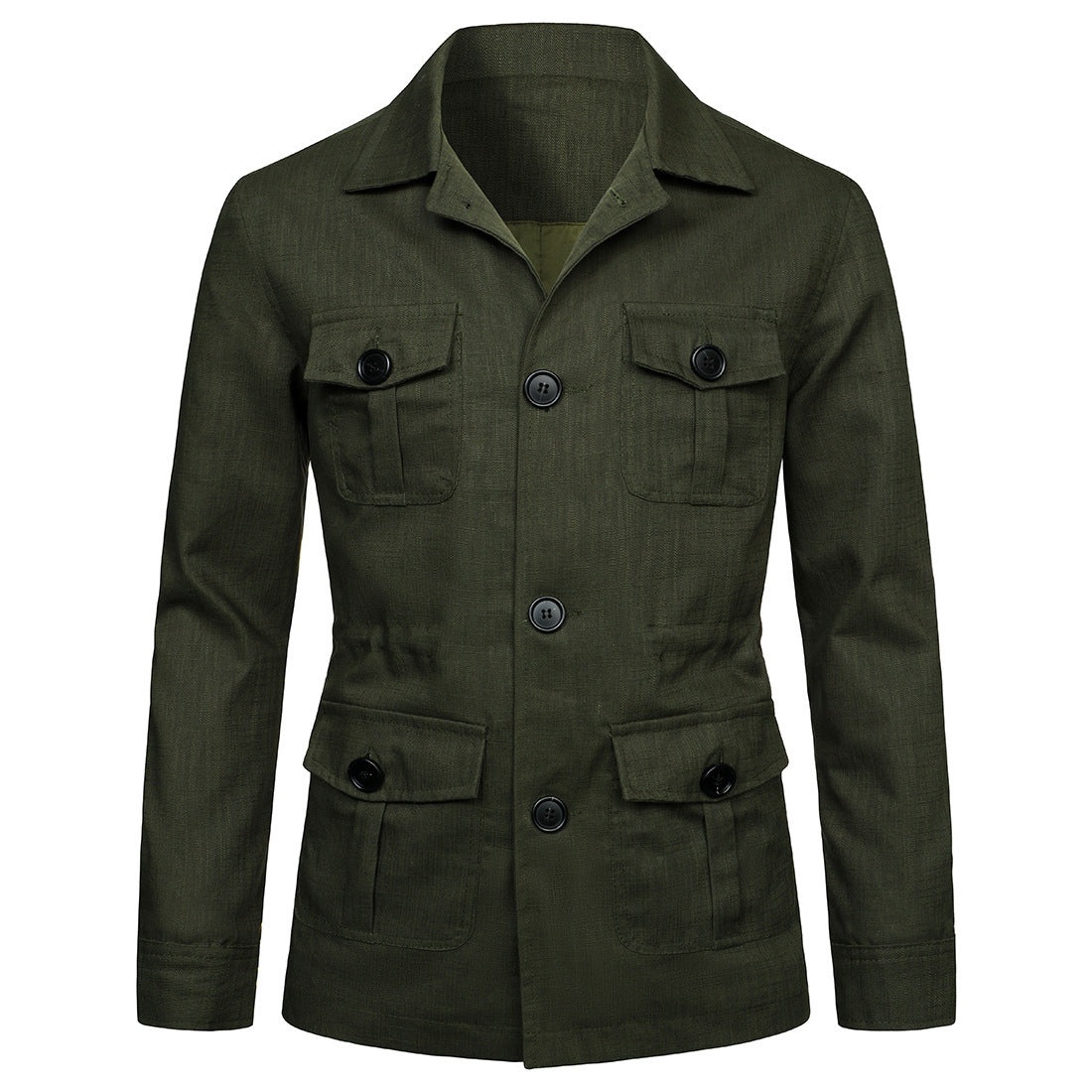 Men's Slim Fit Linen Jacket for Casual and Formal Wear