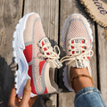 Women's Breathable Lace-up Sneakers
