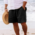 Men's Casual Summer Drawstring Shorts with Pockets