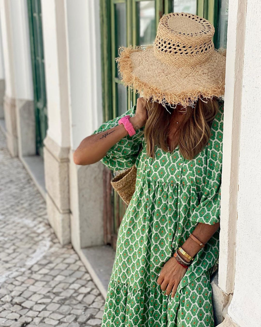 Women's Bohemian V-Neck Summer Dress