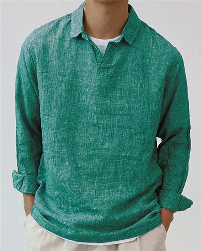 Men's Casual Pullover Shirt