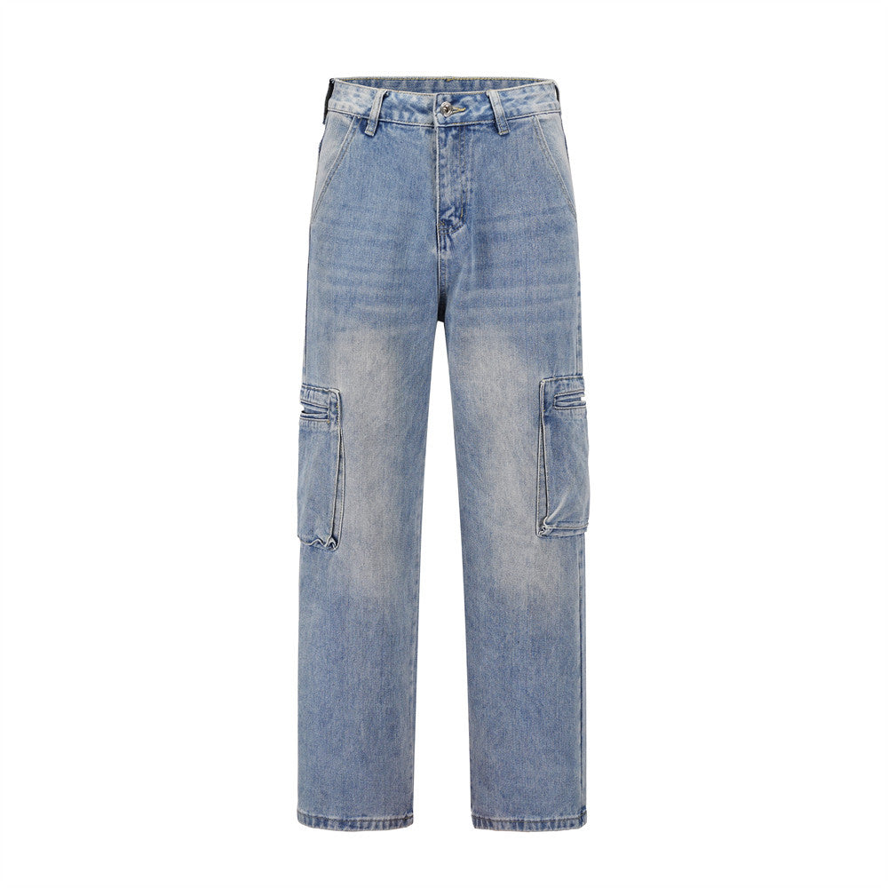 Men's Denim Work Jeans for Everyday Comfort