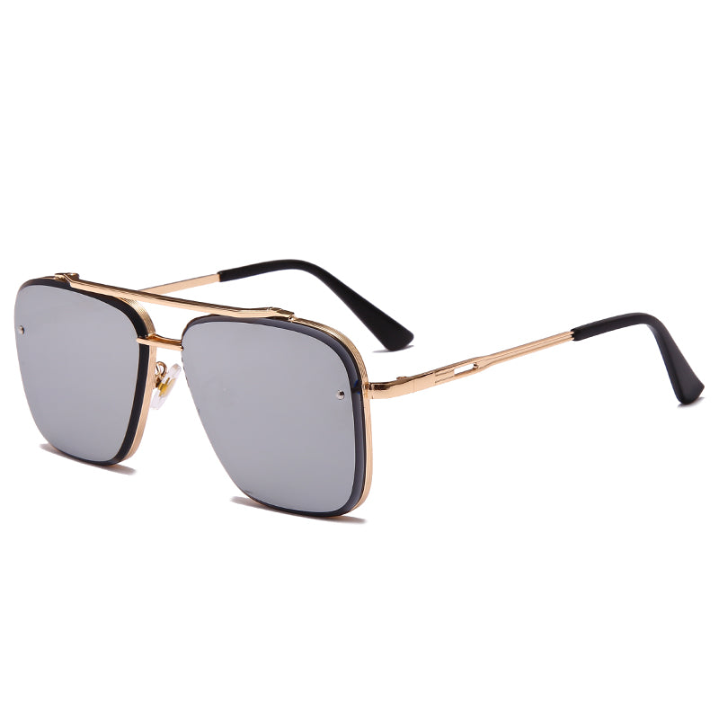 Men's Metal Pilot Sunglasses