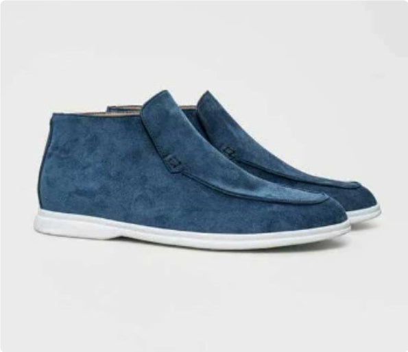 Men's Penny Loafers - Comfortable Flat Heel Loafer Shoes