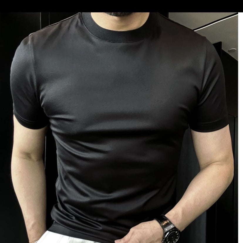 Men's Short Sleeve Round Neck T-Shirt