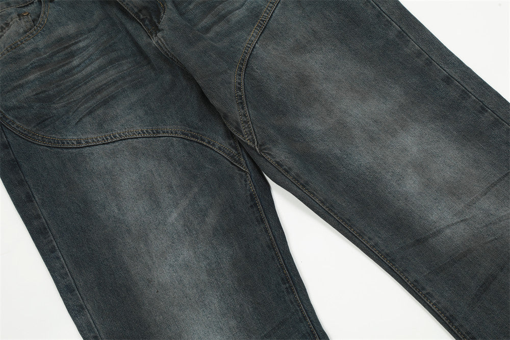 Men's Denim Boot-Cut Pants