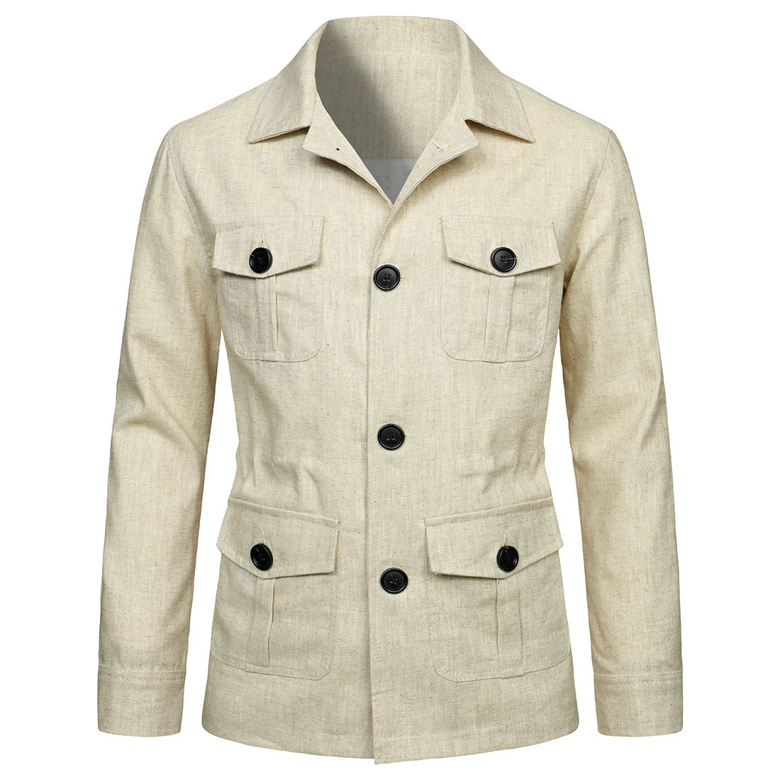 Men's Slim Fit Linen Jacket for Casual and Formal Wear