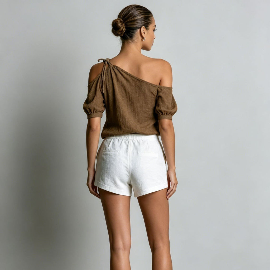 Women's Off-Shoulder Going Out Top
