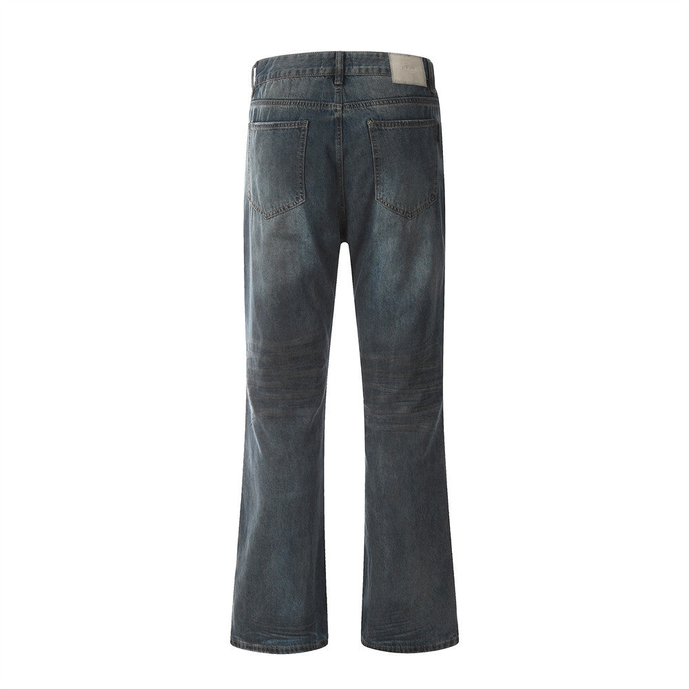 Men's Denim Boot-Cut Pants