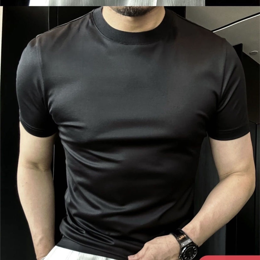 Men's Short Sleeve Round Neck T-Shirt