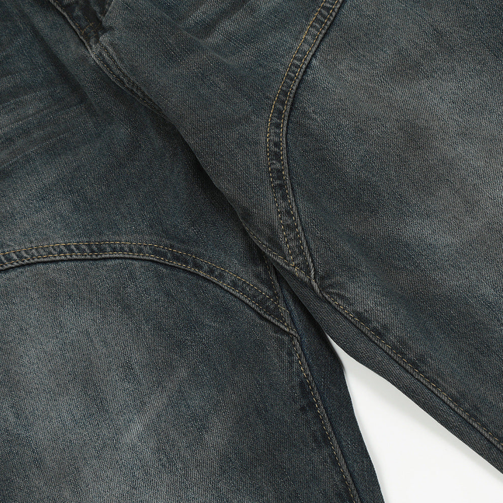 Men's Denim Boot-Cut Pants