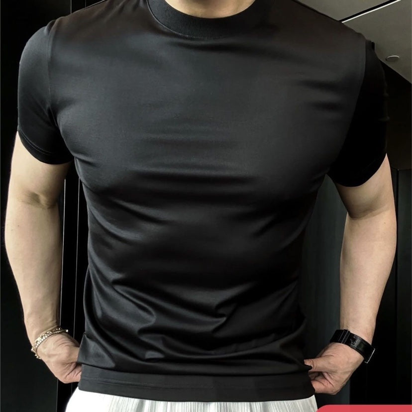 Men's Short Sleeve Round Neck T-Shirt
