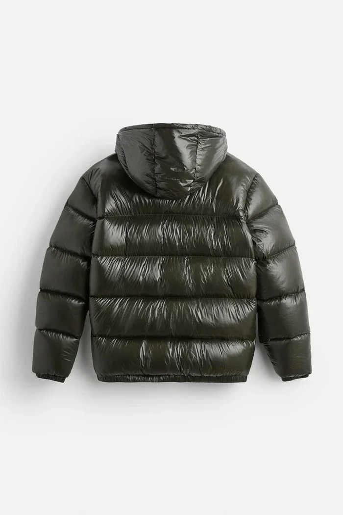 Men's Puffer Jacket – Quilted & Stylish with Warm Sherpa Lining