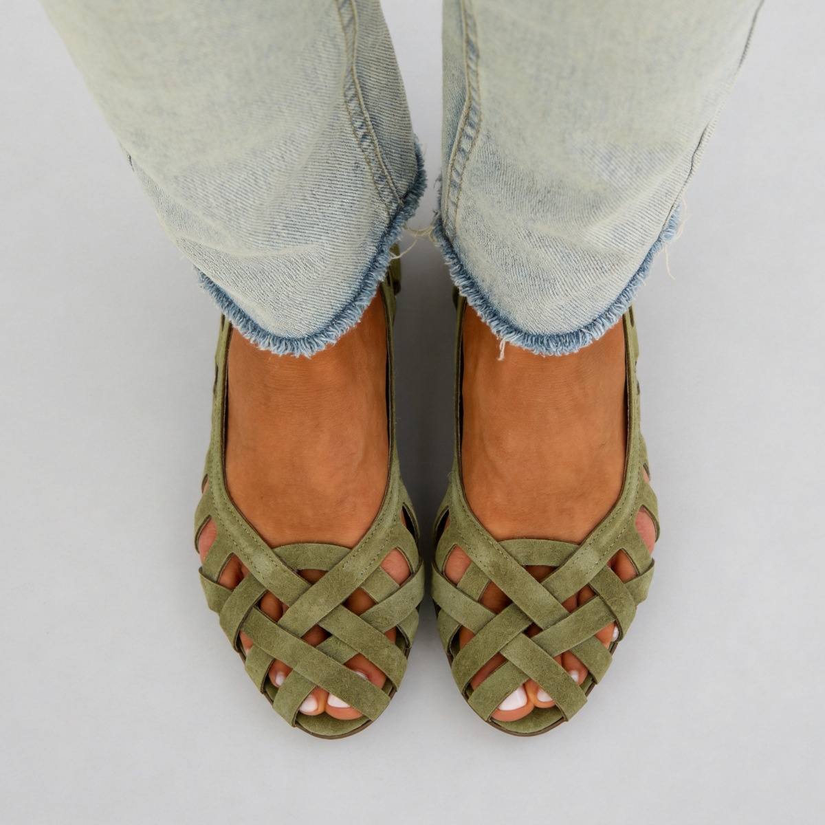 Women's Boho Sandals with Braided Straps
