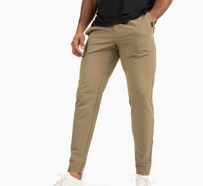 Men's Thin Leisure Trousers - Lightweight High Waist Casual Pants