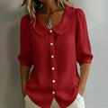 Women's Casual Loose Short Sleeve Blouse