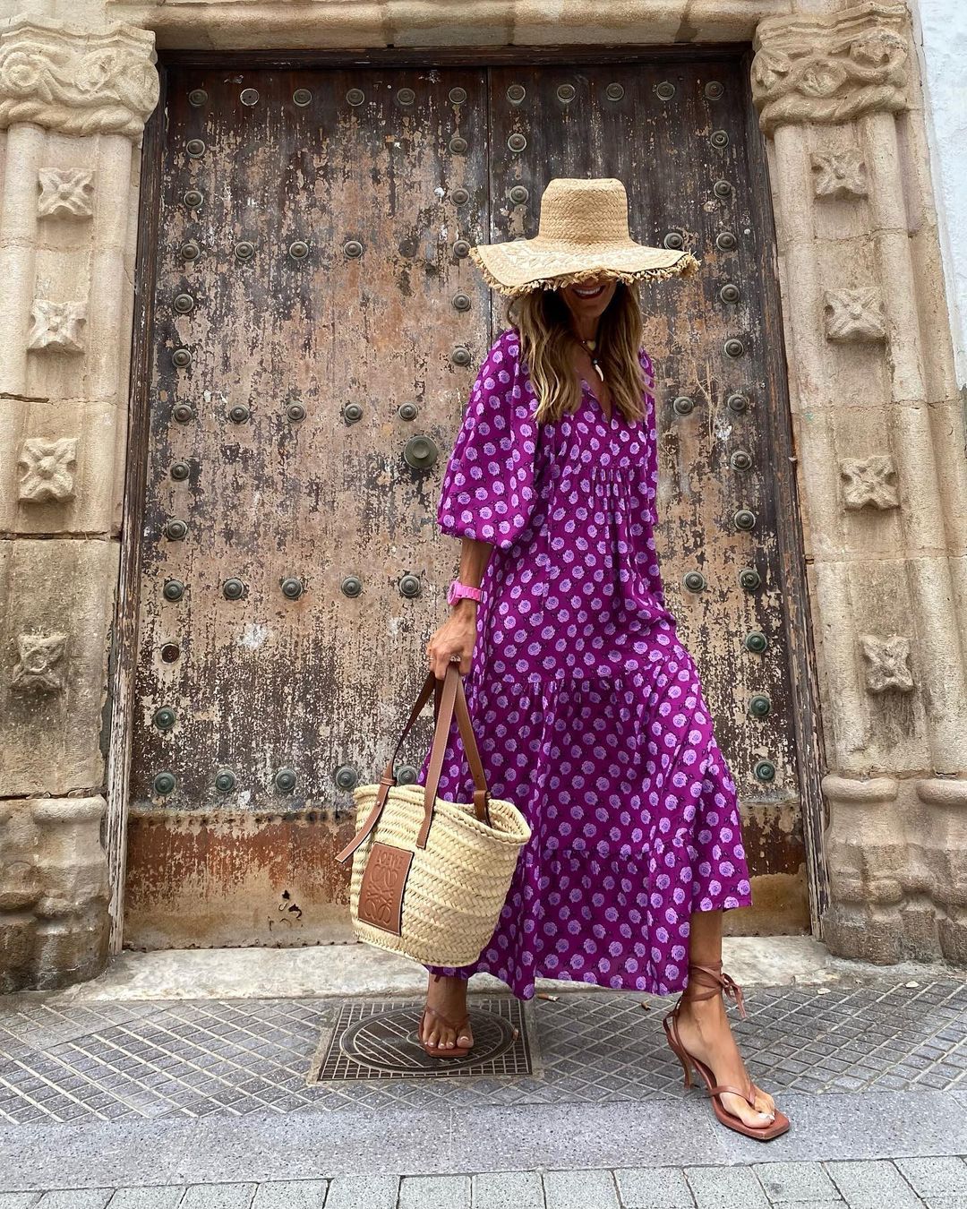 Women's Bohemian V-Neck Summer Dress