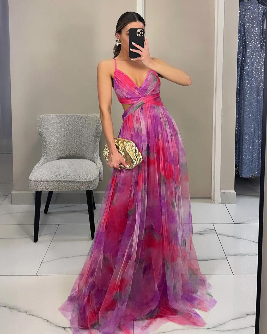 Women's Floral Maxi Dress for Effortless Summer Style