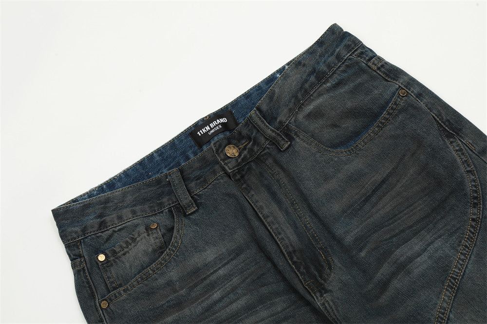 Men's Denim Boot-Cut Pants