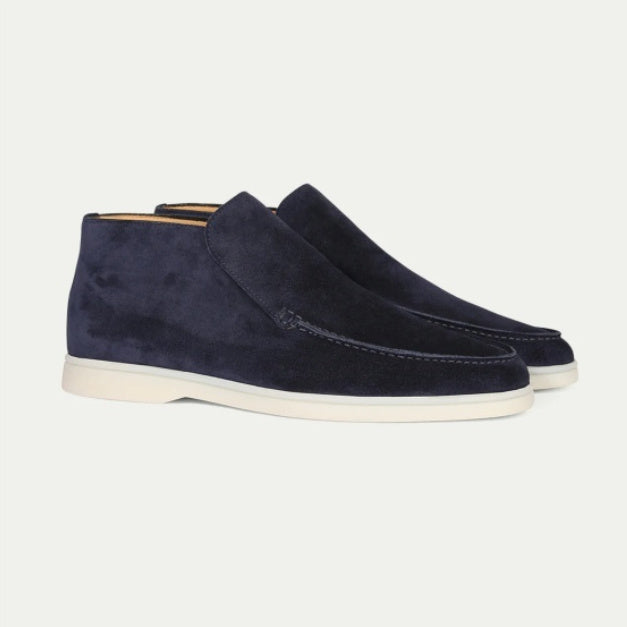 Men's Penny Loafers - Comfortable Flat Heel Loafer Shoes