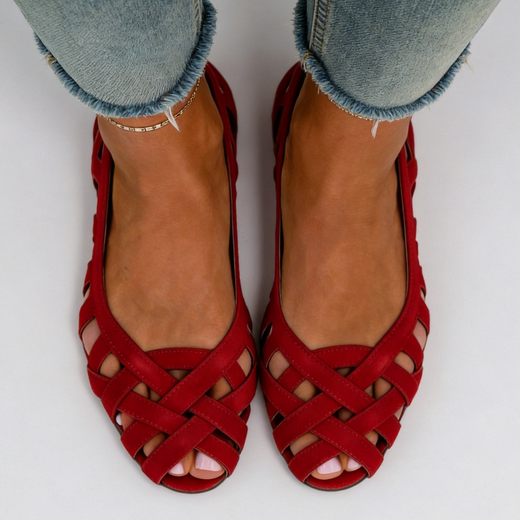 Women's Boho Sandals with Braided Straps