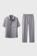 Men's 2-Piece Shirt and Relaxed Pants Set