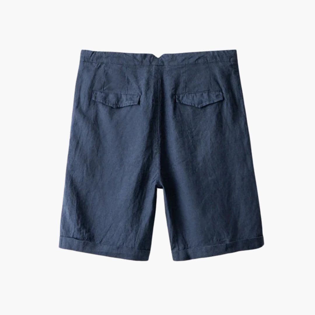 Men's Adjustable Waist Casual Shorts with Pockets