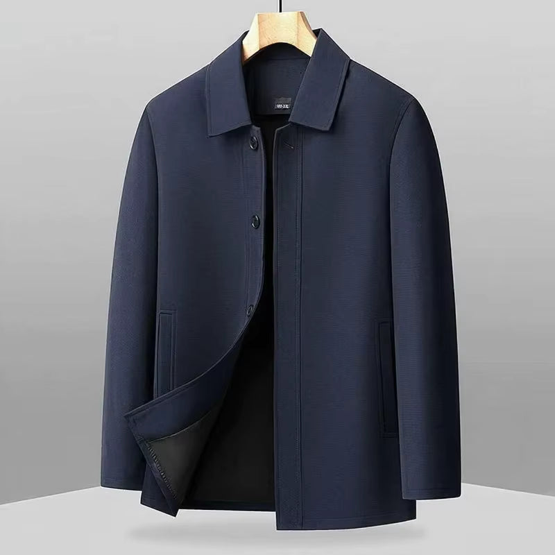 Men's Business Casual Button-Up Jacket