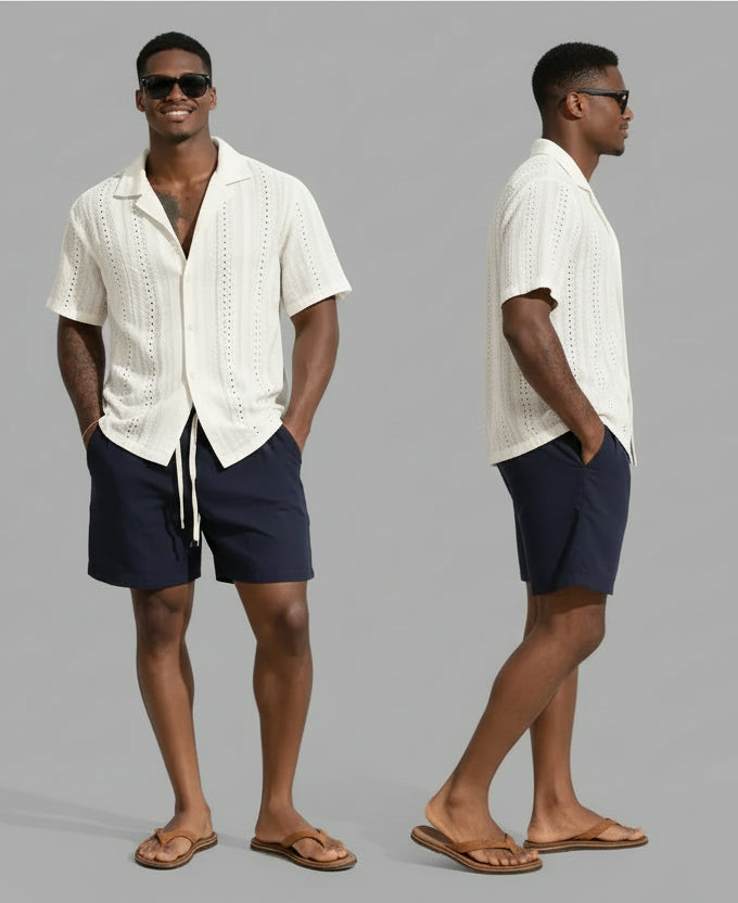 Men's Casual Short Sleeve Shirt