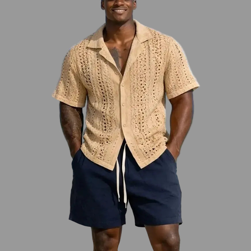 Men's Casual Short Sleeve Shirt
