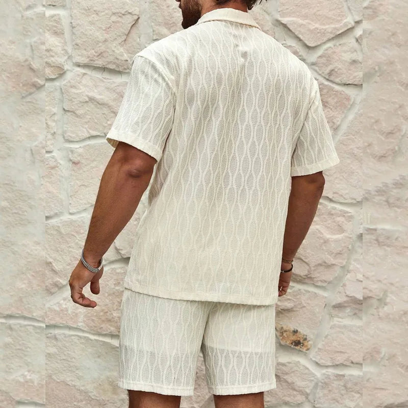 Men's Casual Two-Piece Summer Set