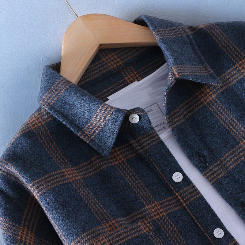 Men's Classic Checkered Shirt for Casual Wear