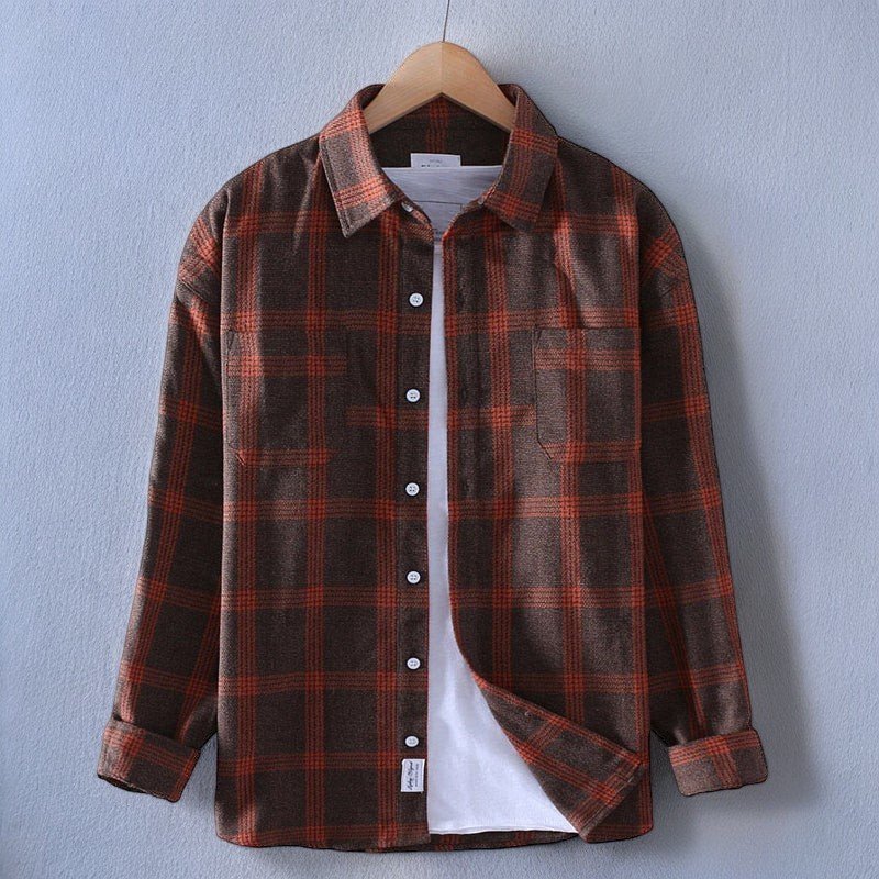 Men's Classic Checkered Shirt for Casual Wear
