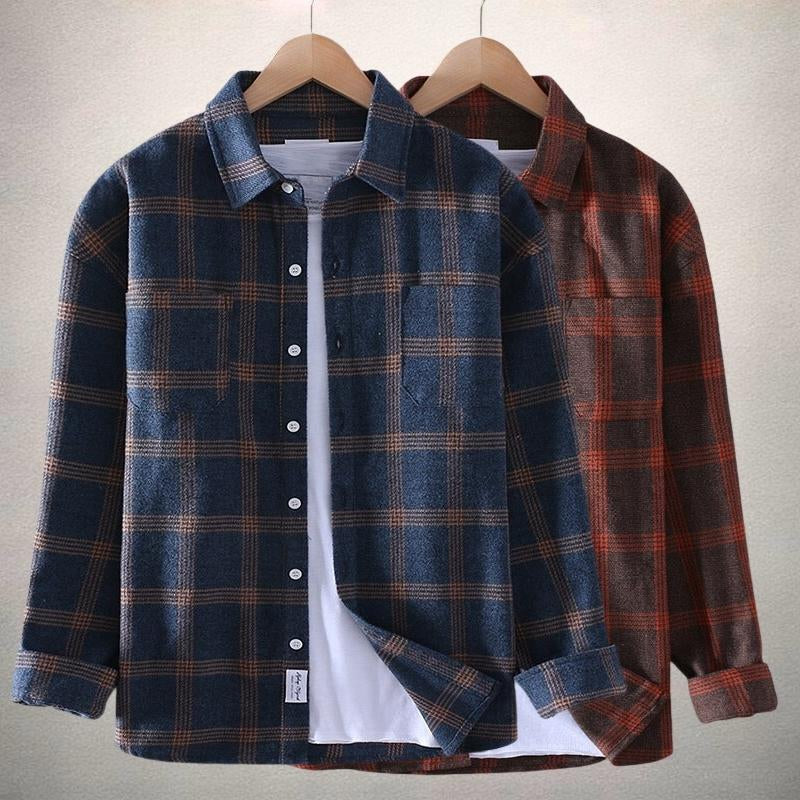 Men's Classic Checkered Shirt for Casual Wear