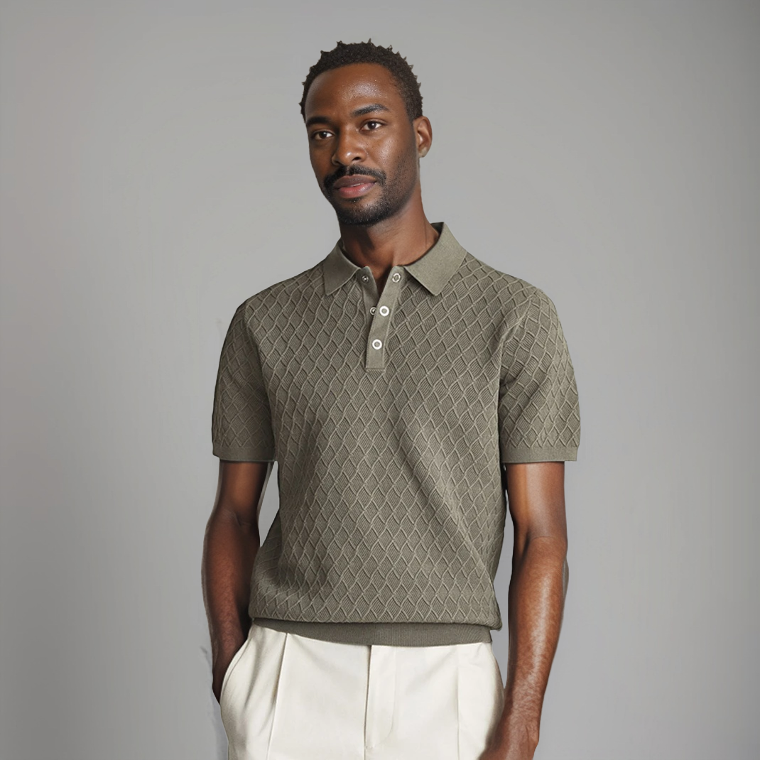 Men's Classic Polo Shirt - Lightweight & Breathable Fit