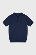 Men's Classic Polo Shirt with Button Closure