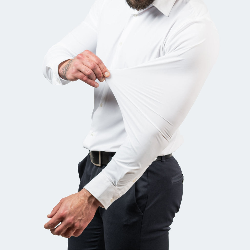 Men's Wrinkle-Resistant Stretch Dress Shirt