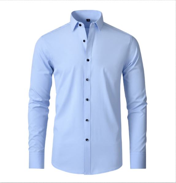 Men's Wrinkle-Resistant Stretch Dress Shirt