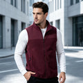 Men's Fleece Stand Collar Vest