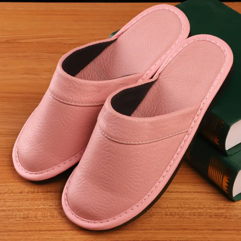 Men's Leather Slippers – Stylish Comfort